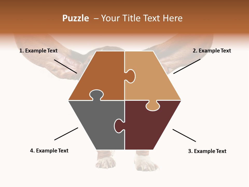 Isolated Humor Tongue PowerPoint Template