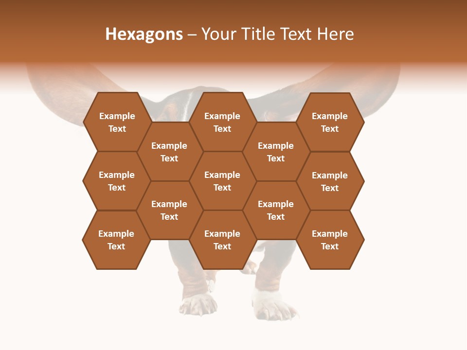 Isolated Humor Tongue PowerPoint Template