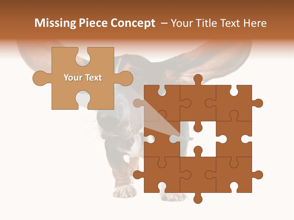 Isolated Humor Tongue PowerPoint Template