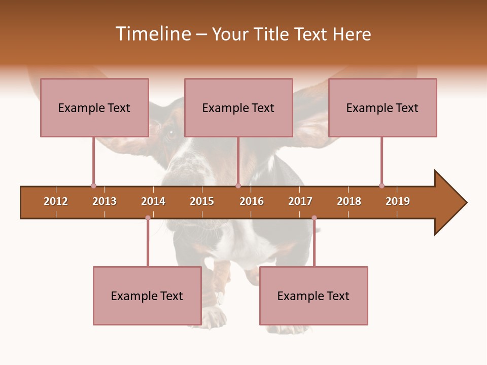 Isolated Humor Tongue PowerPoint Template