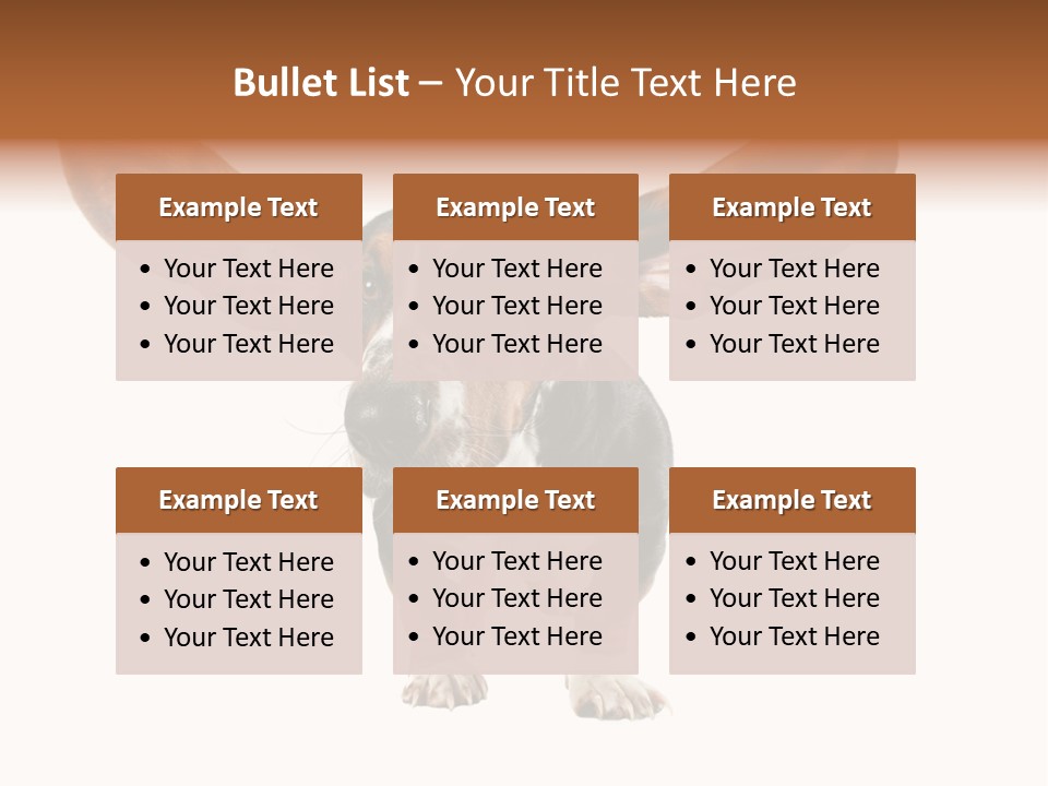 Isolated Humor Tongue PowerPoint Template