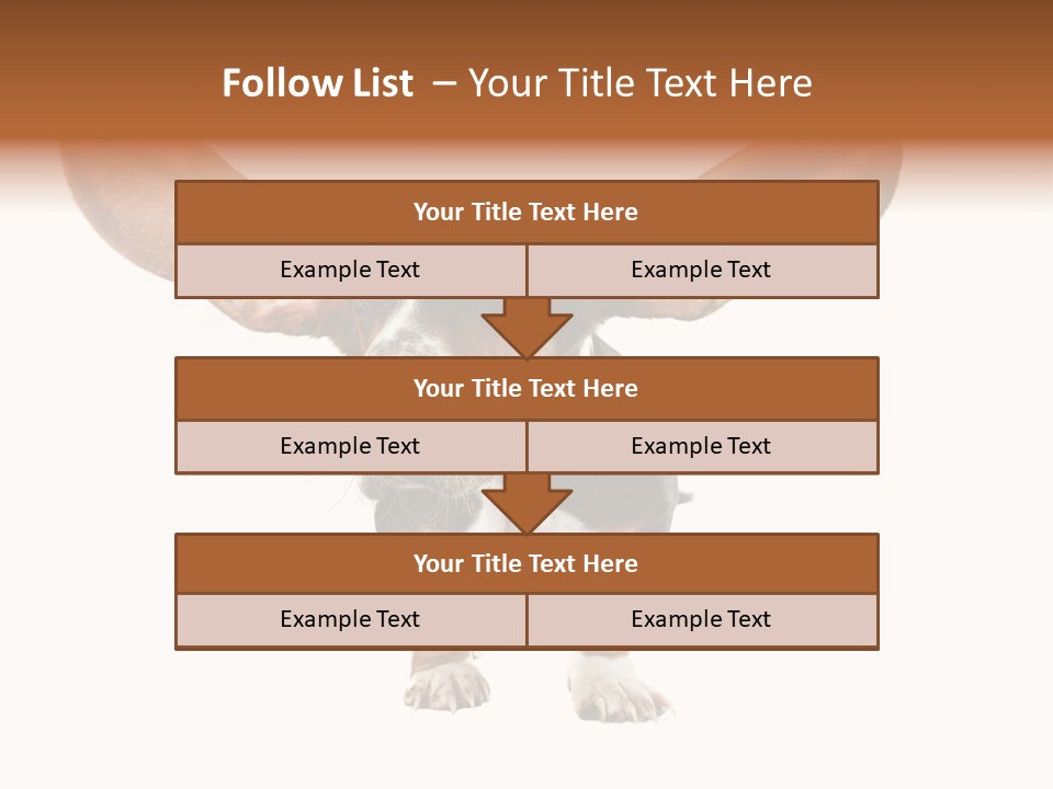 Isolated Humor Tongue PowerPoint Template