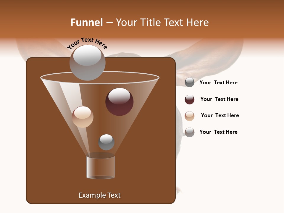 Isolated Humor Tongue PowerPoint Template