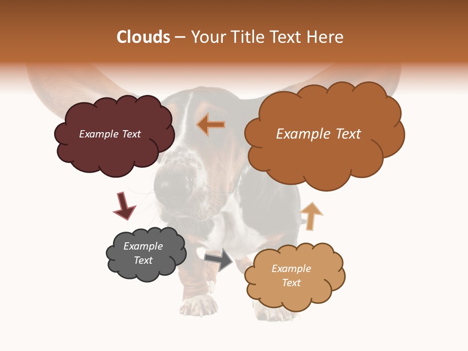 Isolated Humor Tongue PowerPoint Template