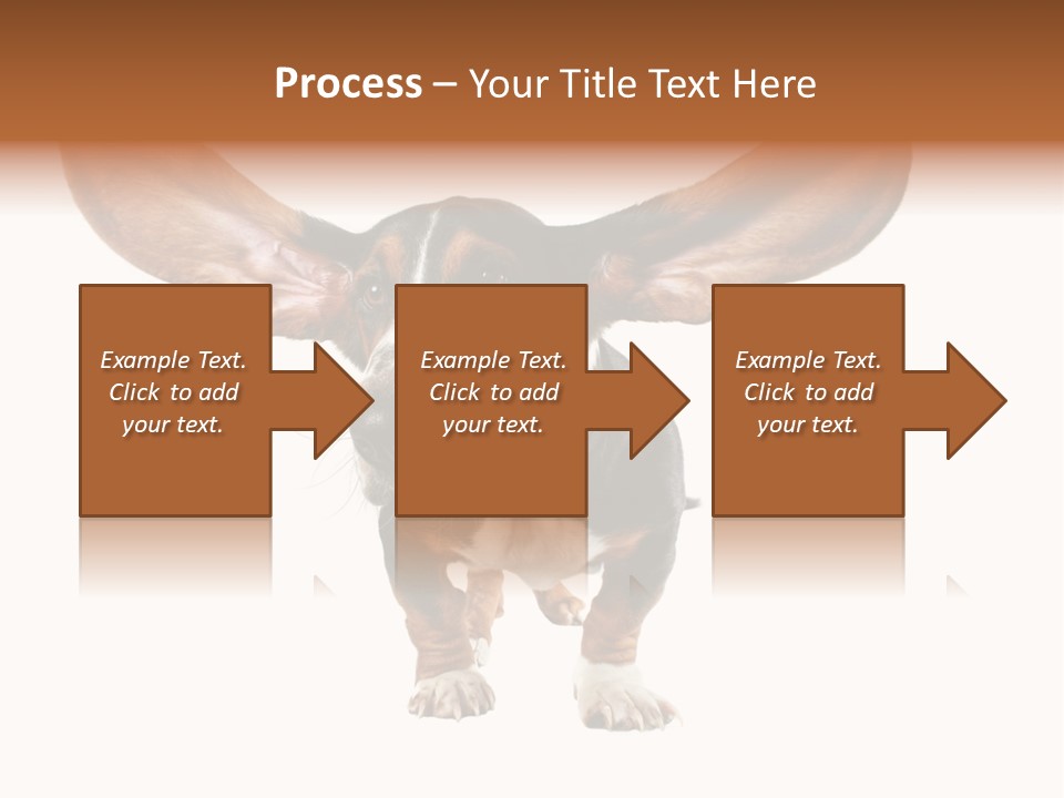 Isolated Humor Tongue PowerPoint Template