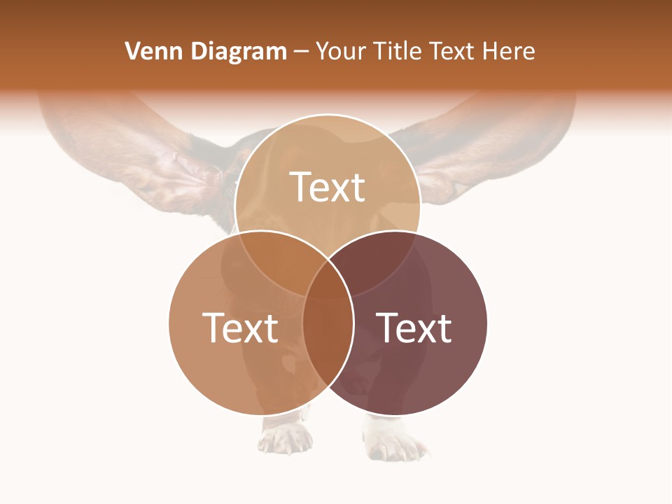 Isolated Humor Tongue PowerPoint Template