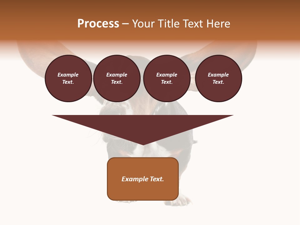 Isolated Humor Tongue PowerPoint Template