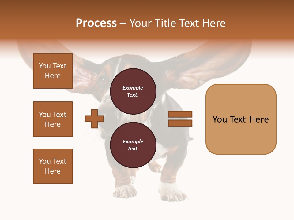 Isolated Humor Tongue PowerPoint Template