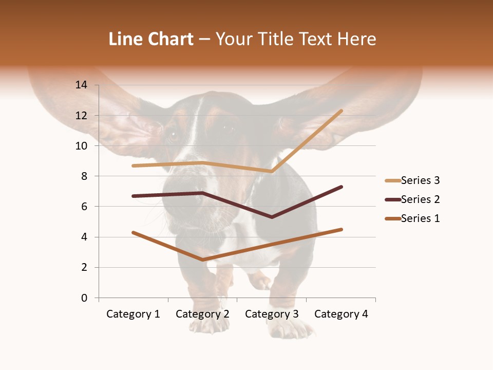 Isolated Humor Tongue PowerPoint Template