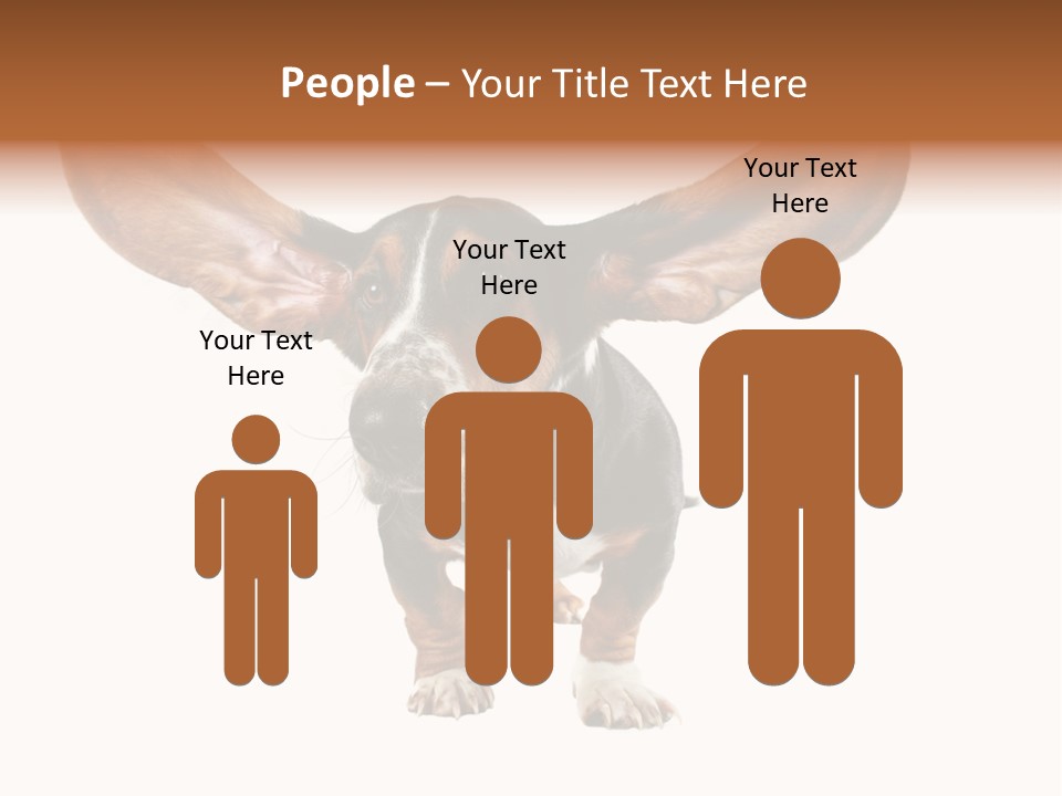 Isolated Humor Tongue PowerPoint Template