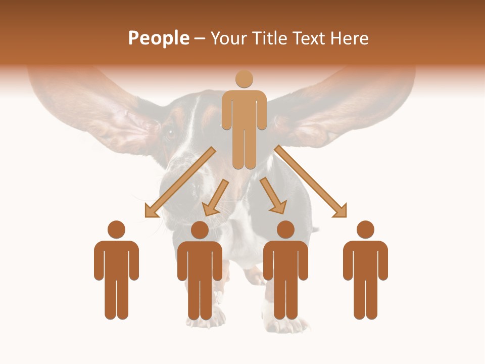 Isolated Humor Tongue PowerPoint Template
