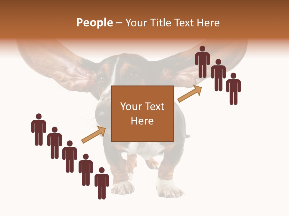 Isolated Humor Tongue PowerPoint Template