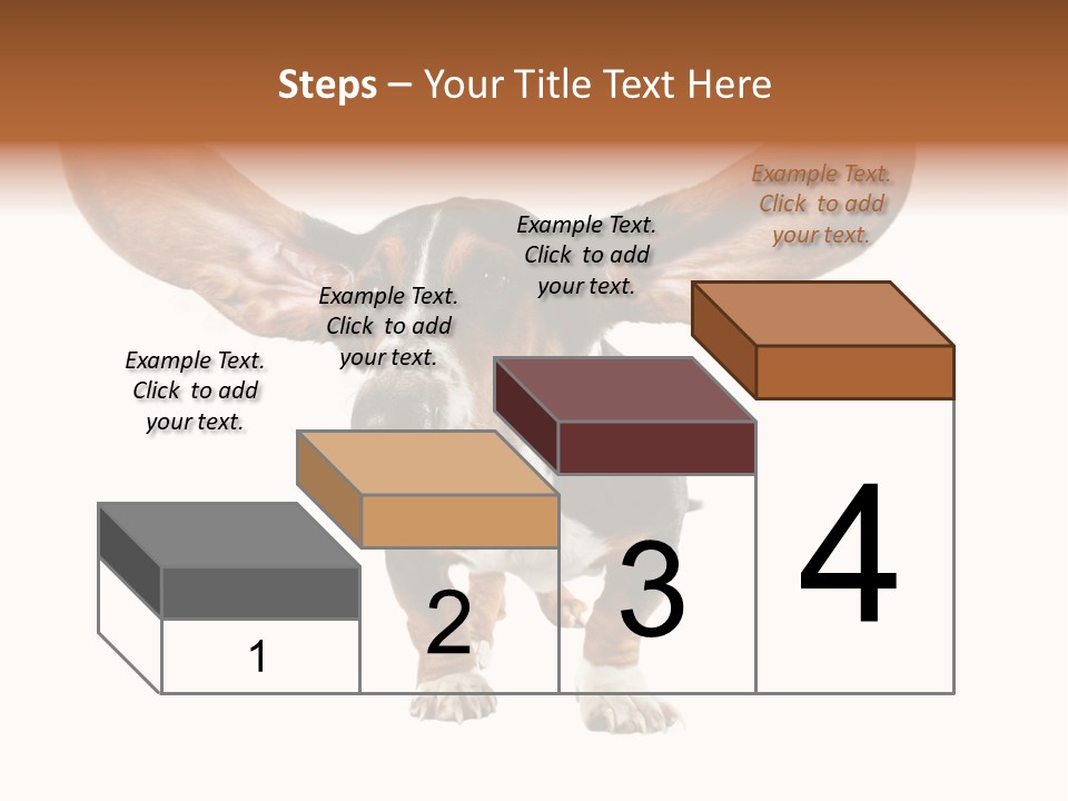 Isolated Humor Tongue PowerPoint Template