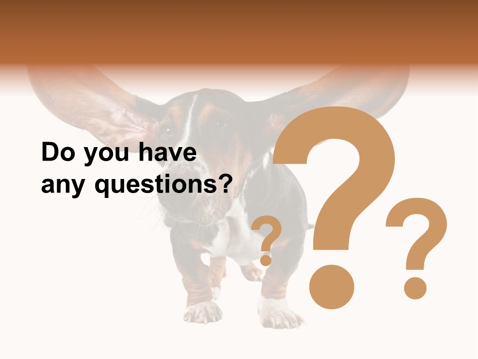 Isolated Humor Tongue PowerPoint Template
