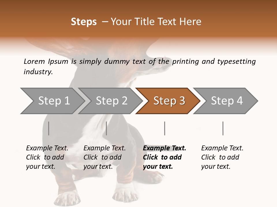 Animal Humor Isolated PowerPoint Template