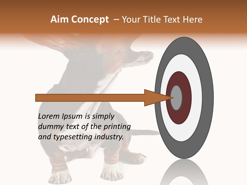 Animal Humor Isolated PowerPoint Template