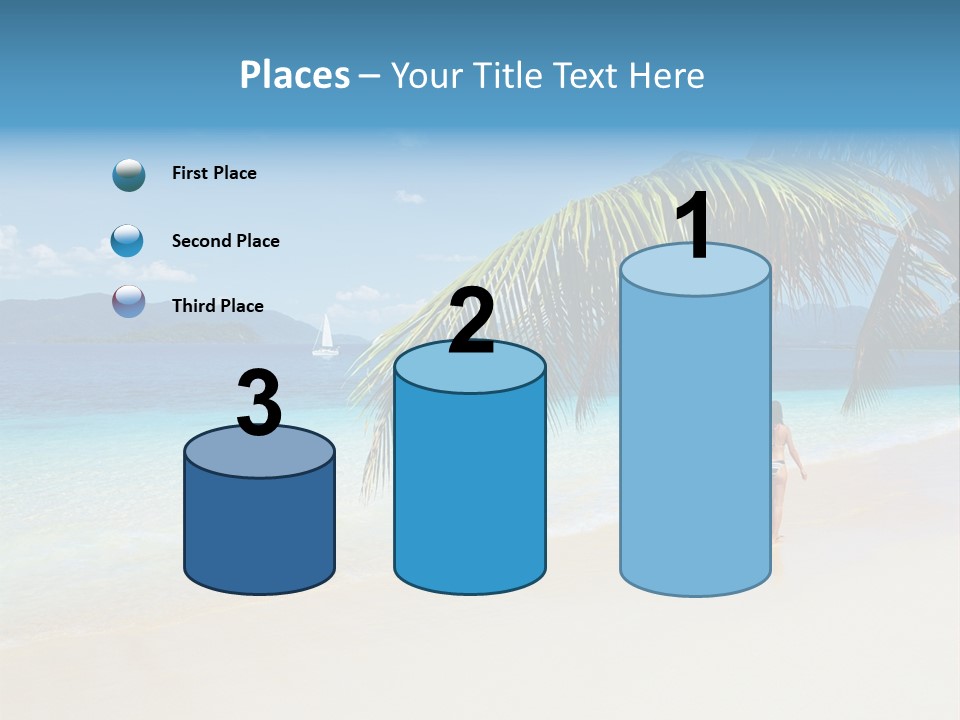 Palm Sky Tropical PowerPoint Template