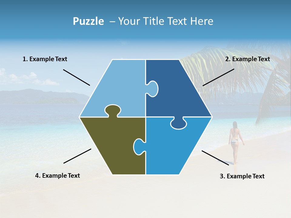 Palm Sky Tropical PowerPoint Template