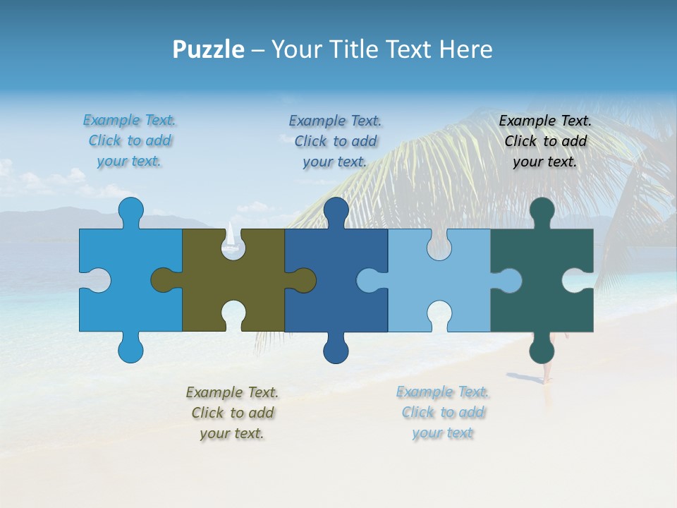 Palm Sky Tropical PowerPoint Template