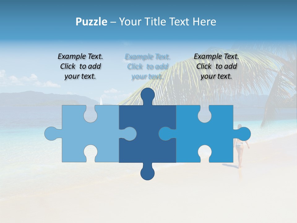 Palm Sky Tropical PowerPoint Template