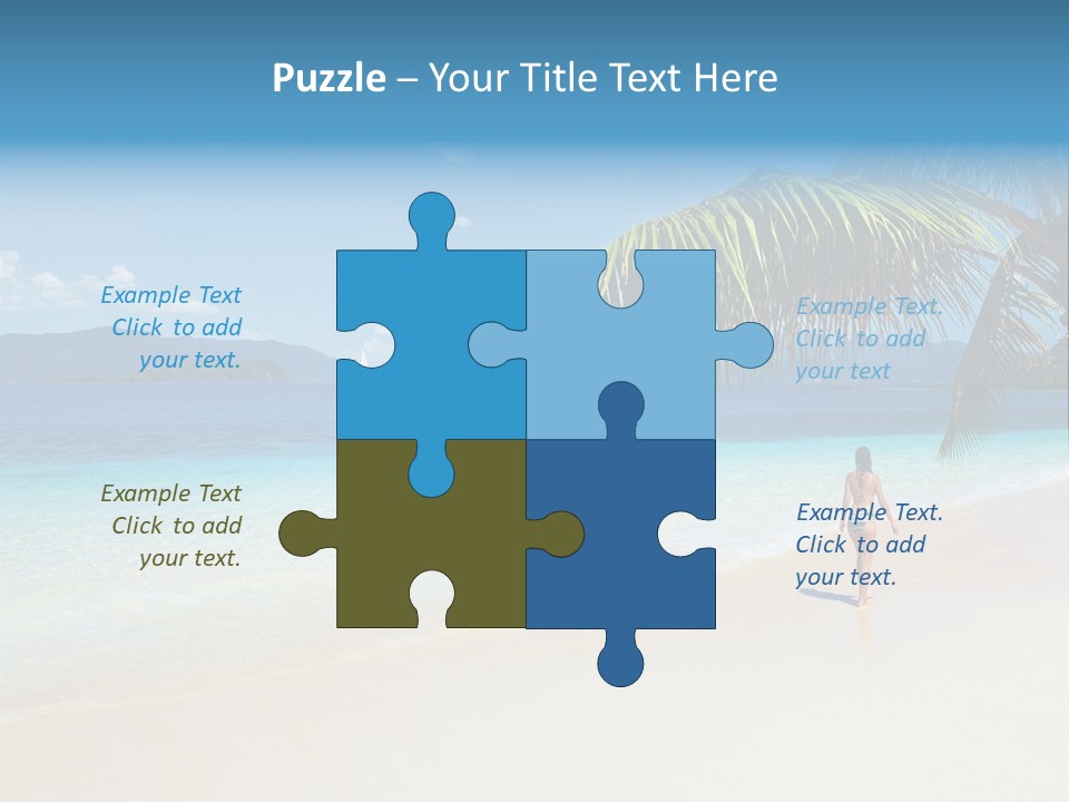 Palm Sky Tropical PowerPoint Template