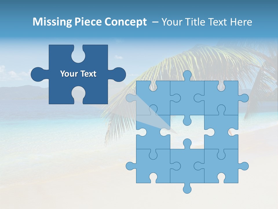Palm Sky Tropical PowerPoint Template