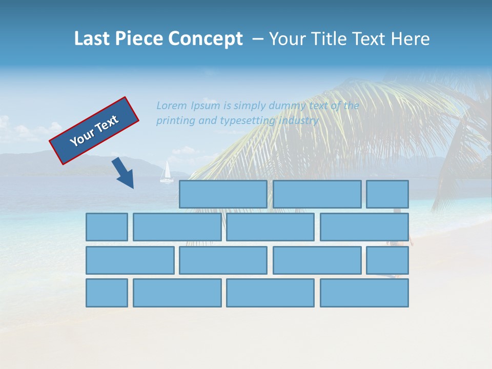 Palm Sky Tropical PowerPoint Template