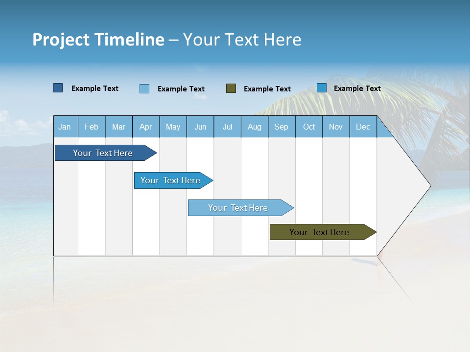 Palm Sky Tropical PowerPoint Template