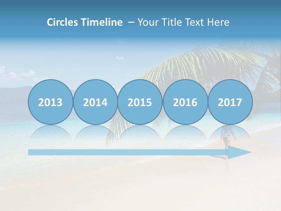 Palm Sky Tropical PowerPoint Template
