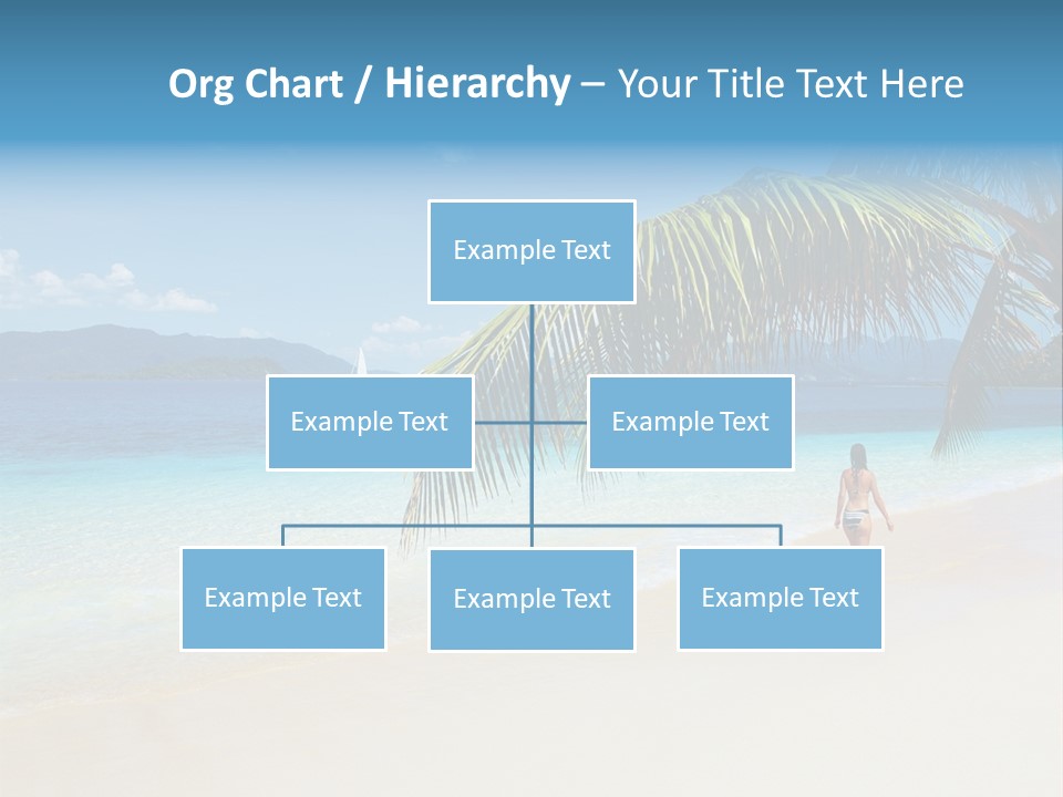 Palm Sky Tropical PowerPoint Template