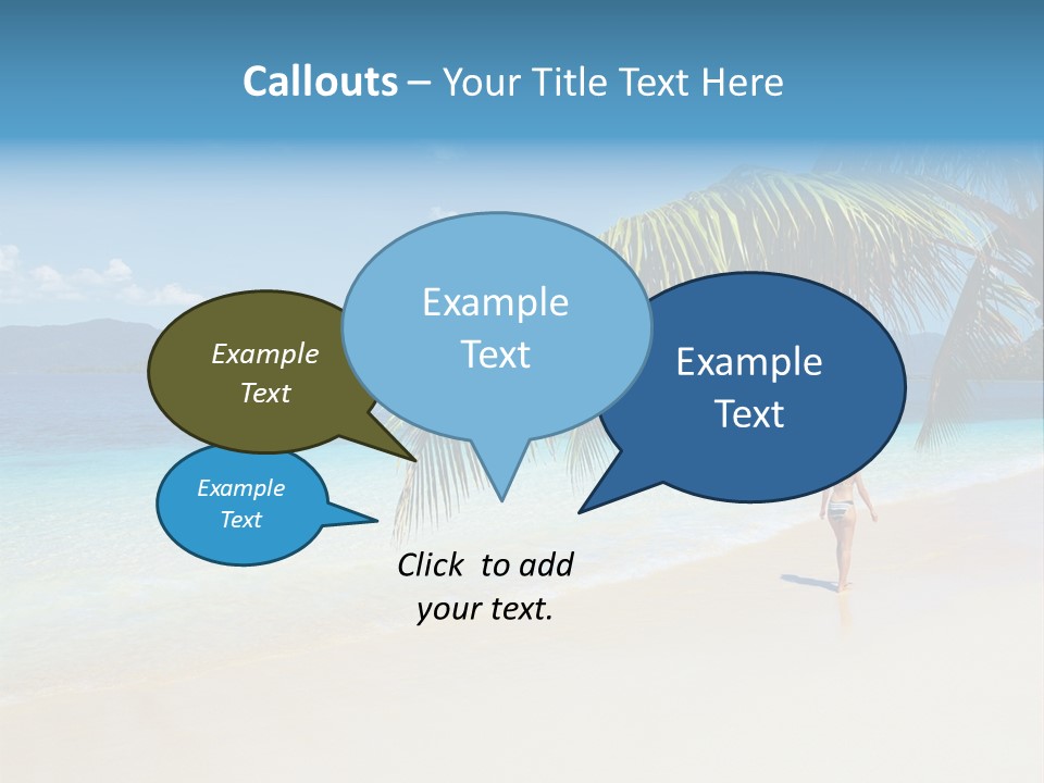 Palm Sky Tropical PowerPoint Template