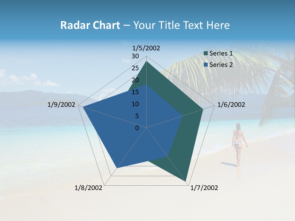 Palm Sky Tropical PowerPoint Template