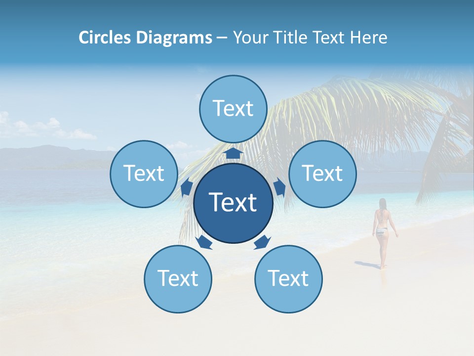 Palm Sky Tropical PowerPoint Template