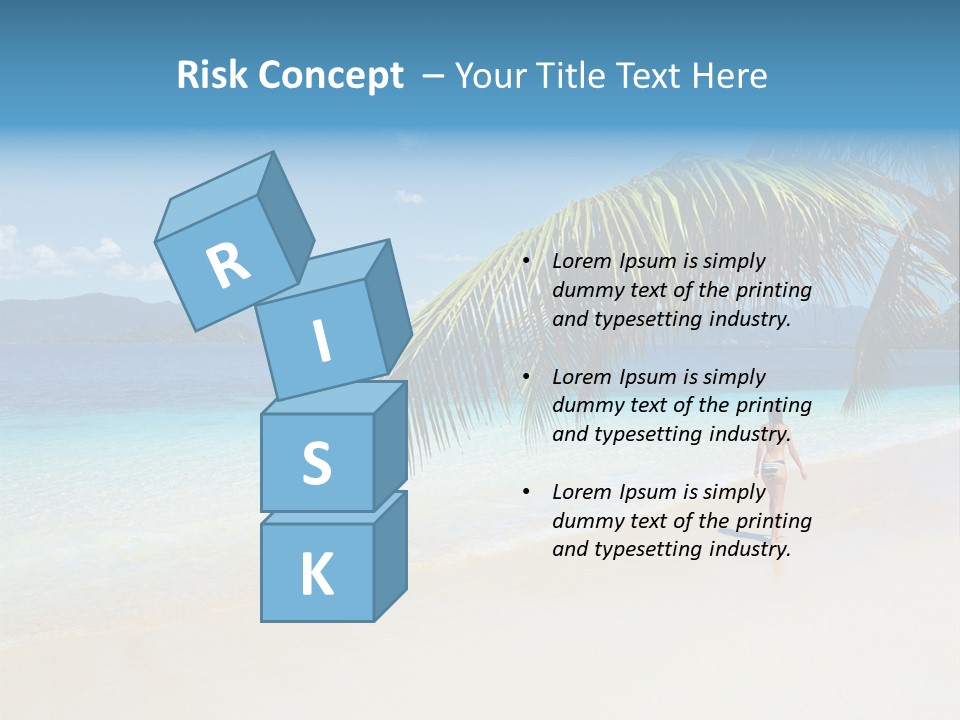 Palm Sky Tropical PowerPoint Template