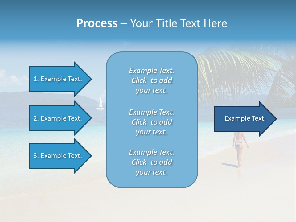 Palm Sky Tropical PowerPoint Template