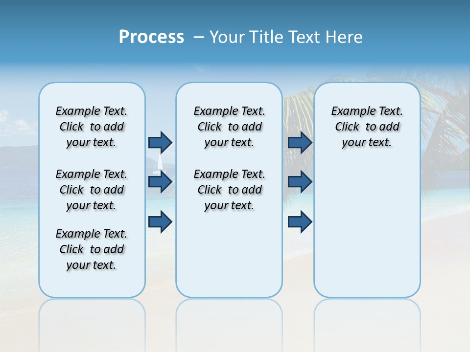 Palm Sky Tropical PowerPoint Template