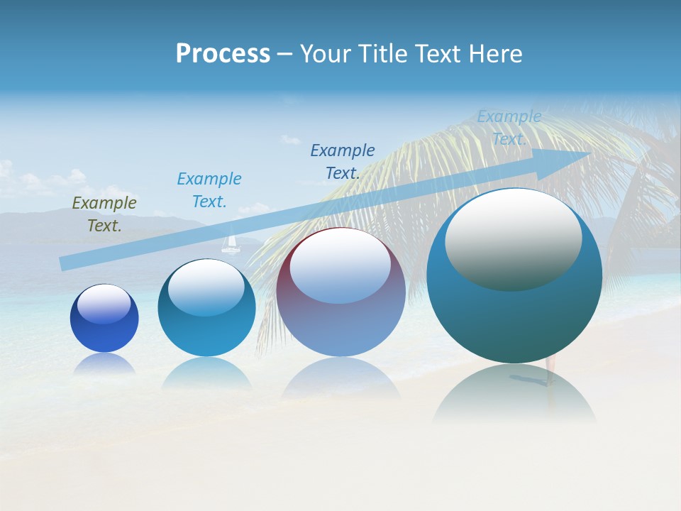 Palm Sky Tropical PowerPoint Template