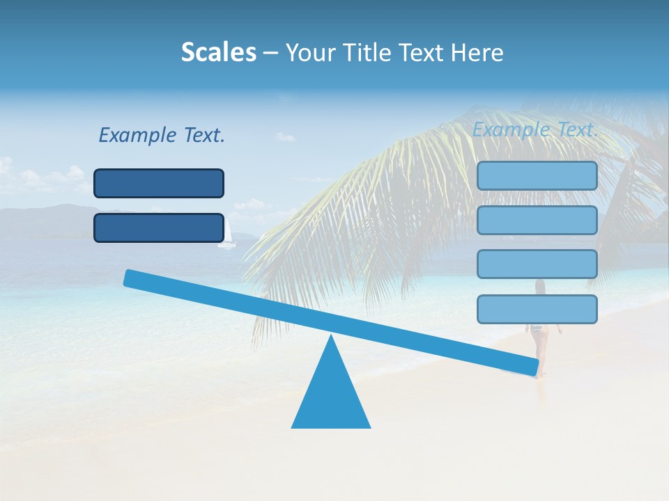Palm Sky Tropical PowerPoint Template