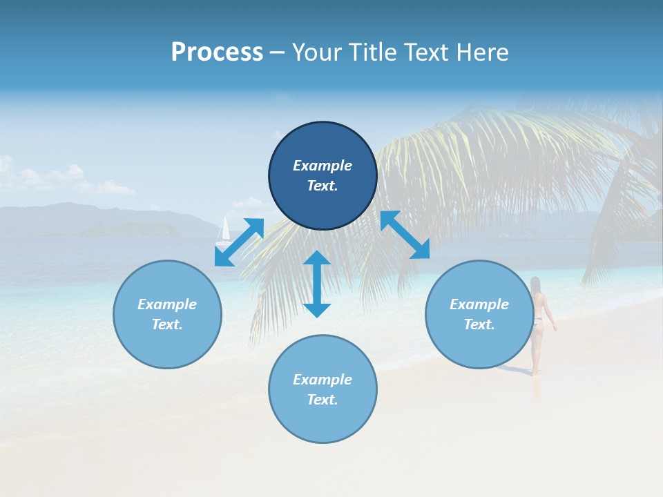 Palm Sky Tropical PowerPoint Template