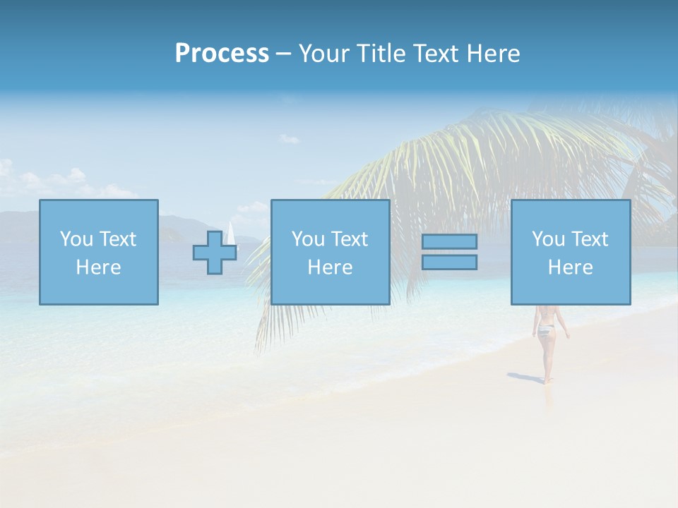 Palm Sky Tropical PowerPoint Template