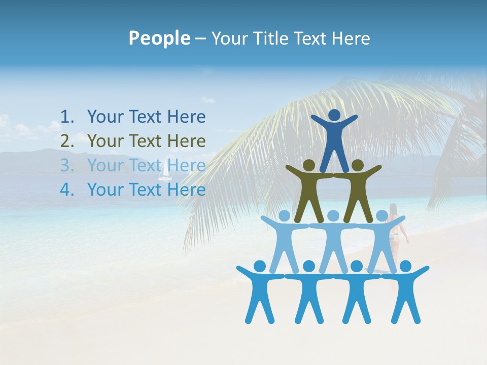 Palm Sky Tropical PowerPoint Template