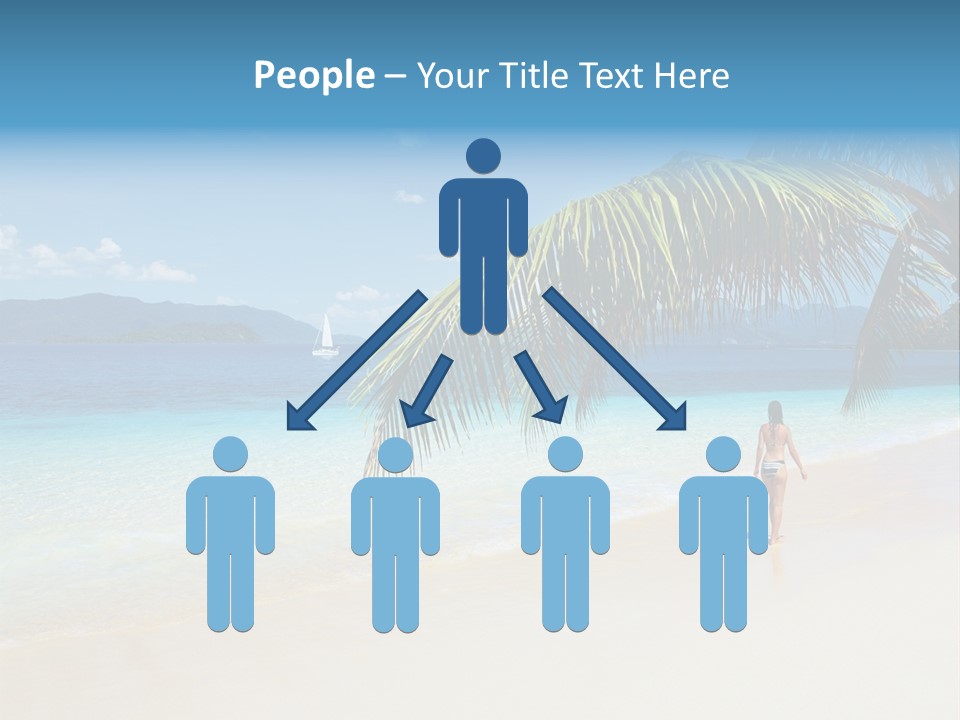 Palm Sky Tropical PowerPoint Template
