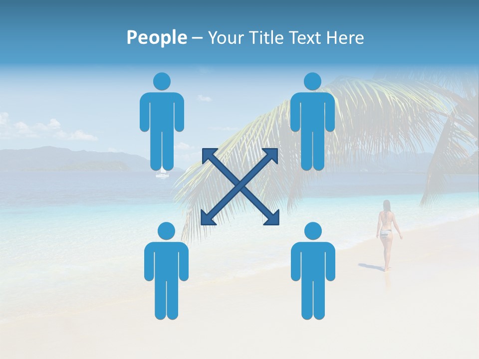 Palm Sky Tropical PowerPoint Template