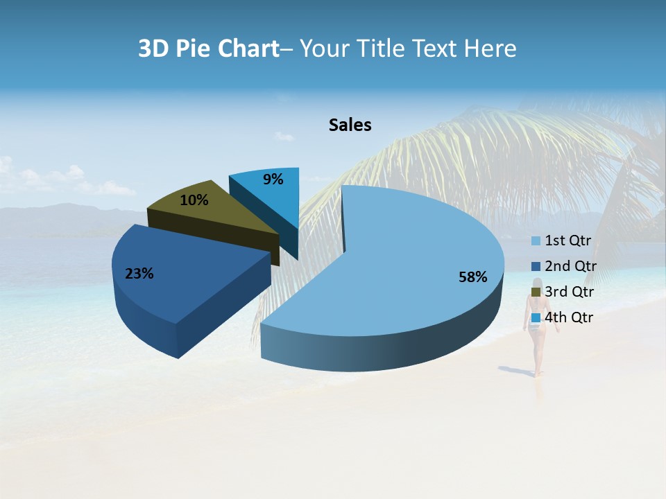 Palm Sky Tropical PowerPoint Template