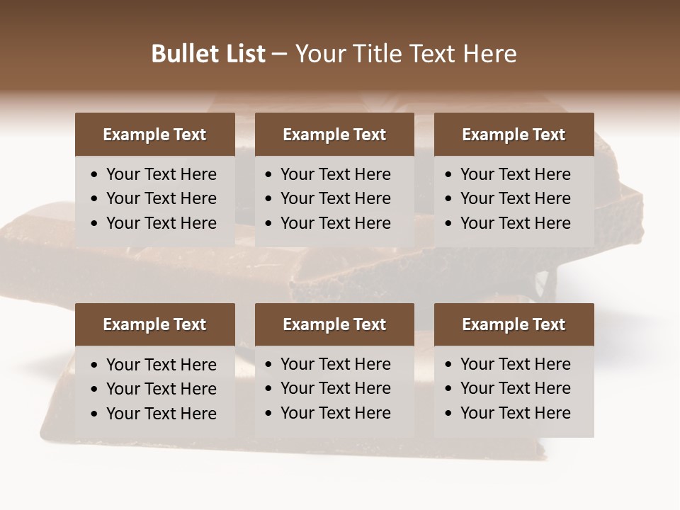 Group White Temptation PowerPoint Template