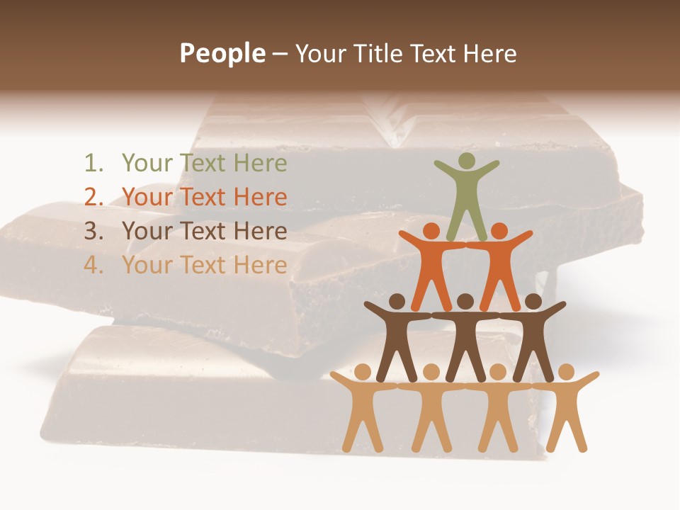 Group White Temptation PowerPoint Template