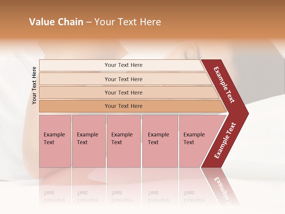White Relaxation Sheet PowerPoint Template