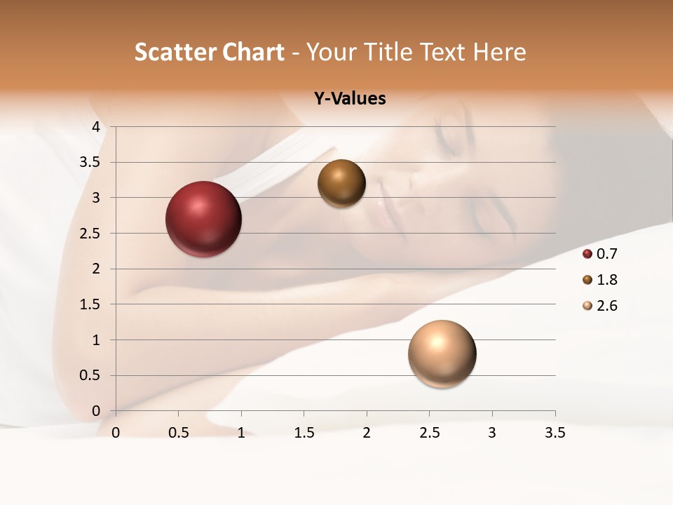 White Relaxation Sheet PowerPoint Template
