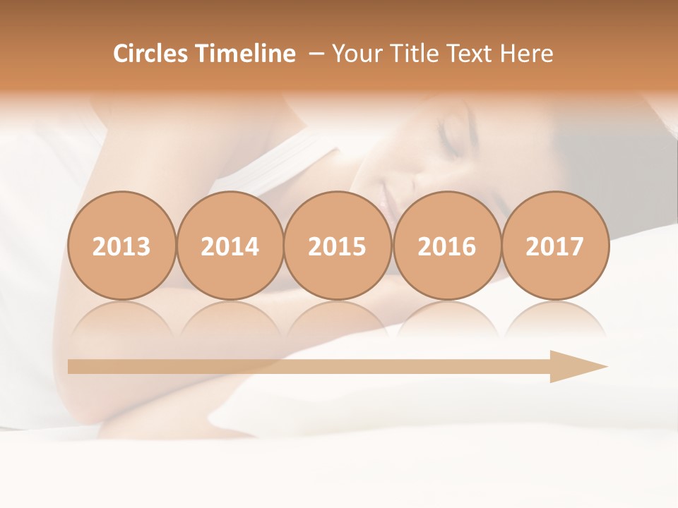 White Relaxation Sheet PowerPoint Template