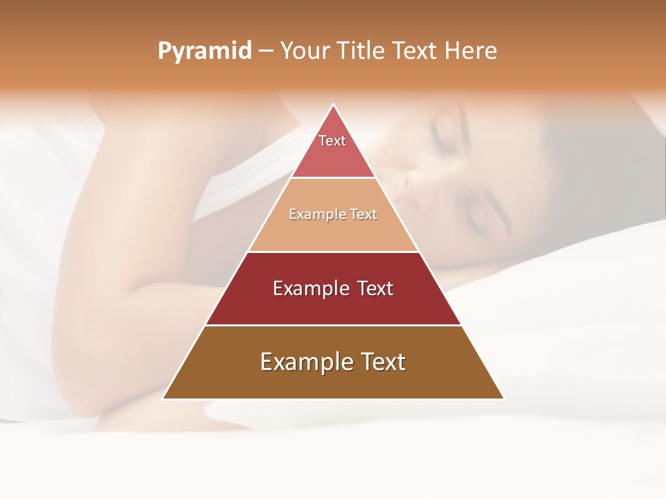 White Relaxation Sheet PowerPoint Template
